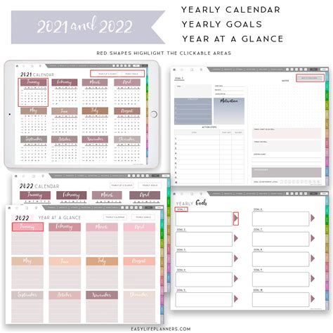 Notability Calendar Template Free 2022